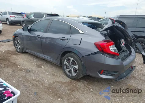 2020 Honda Civic Lx from USA, damaged, VIN 19XFC2F64LE021373